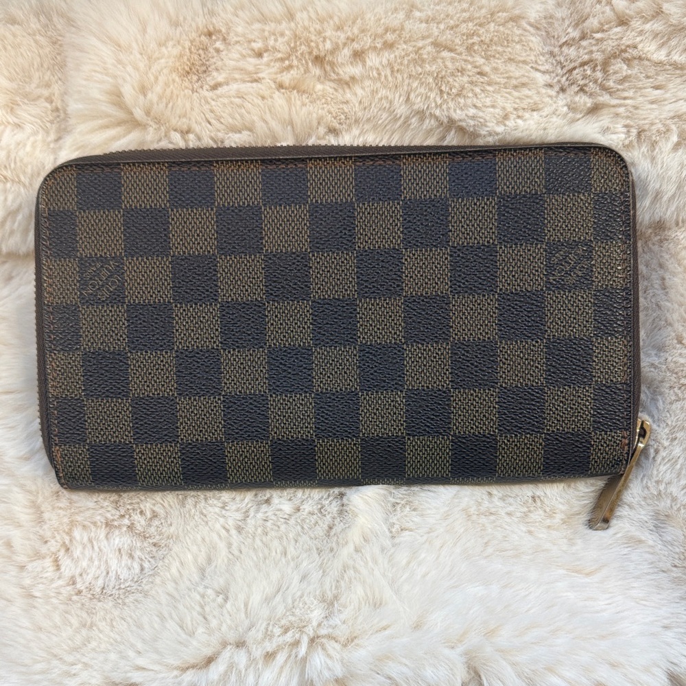 Louis Vuitton Brown Zippy Damier Ebene Organizer Wallet - Picture 4 of 10